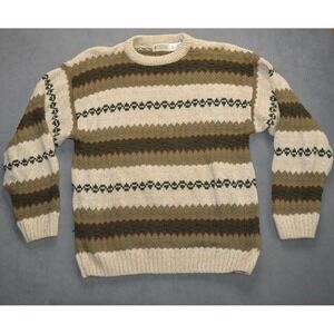 Northwest Territory‎ Knit Warm Fisherman Sweater Mens Large Pullover Chunky